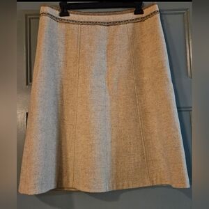 GAP size 12 wool blend skirt 16.5" waist